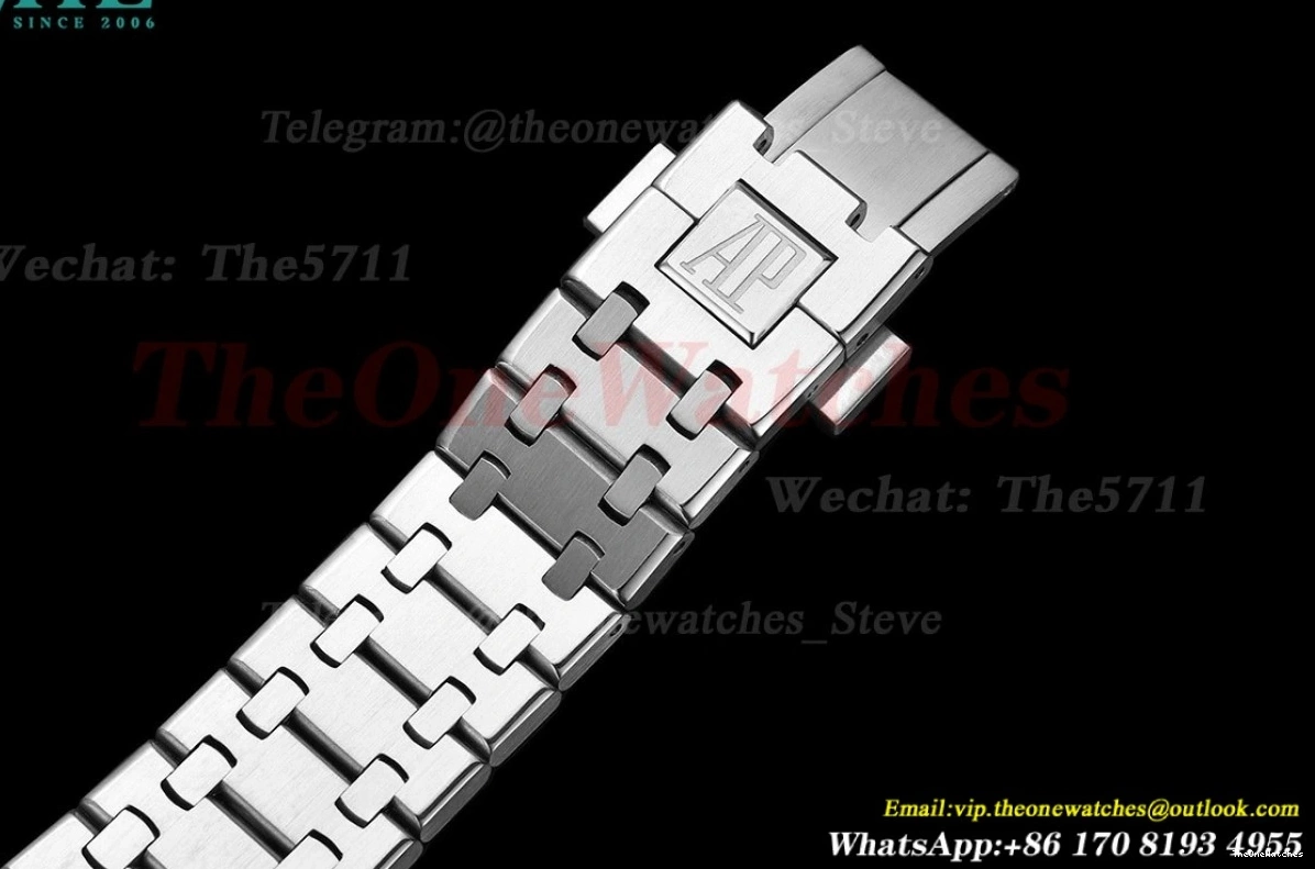 41mm SS MY8215 GDF Oak 1017 White Royal SS Dial 0524